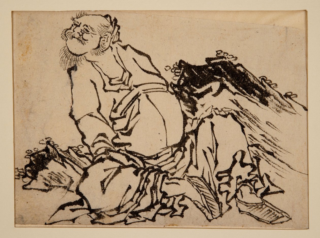 Guerriero cinese da Katsushika Hokusai
