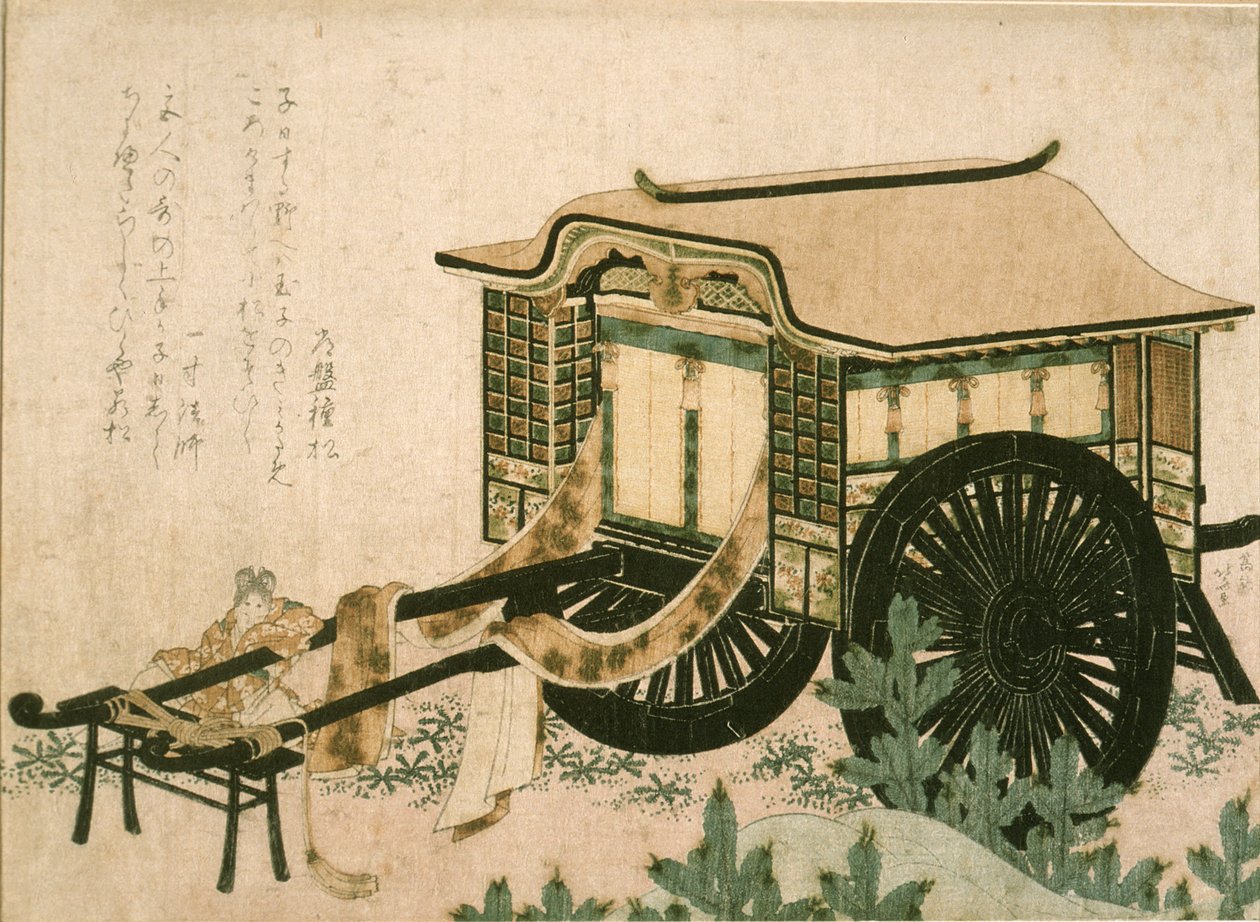 Carrozza di corte da Katsushika Hokusai