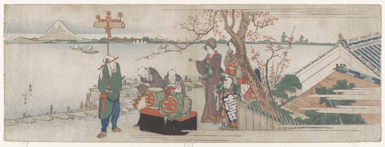 Daikagura Performers da Katsushika Hokusai