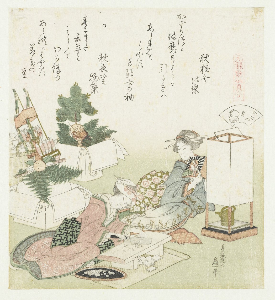 Conchiglia Itayagai da Katsushika Hokusai
