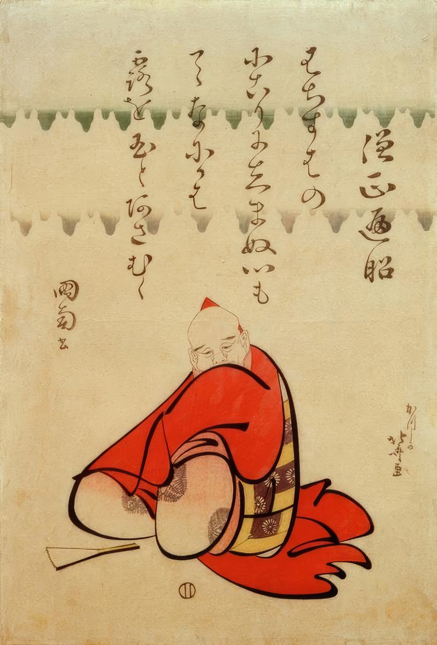 Il reverendo abate Henjō da Katsushika Hokusai