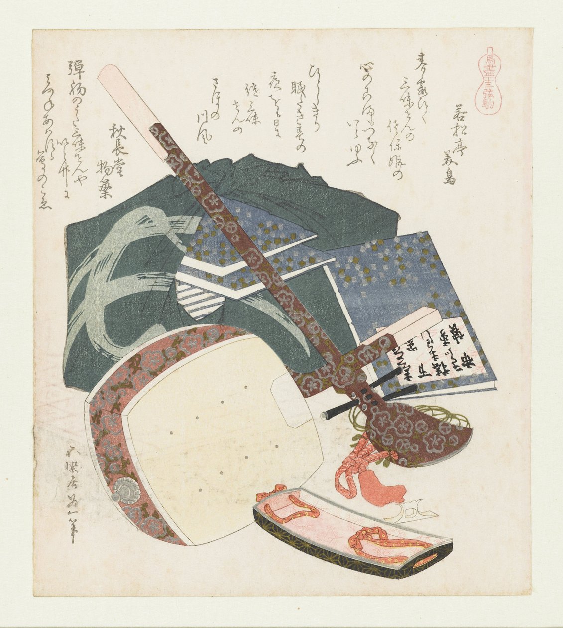 Puledro a tre corde da Katsushika Hokusai