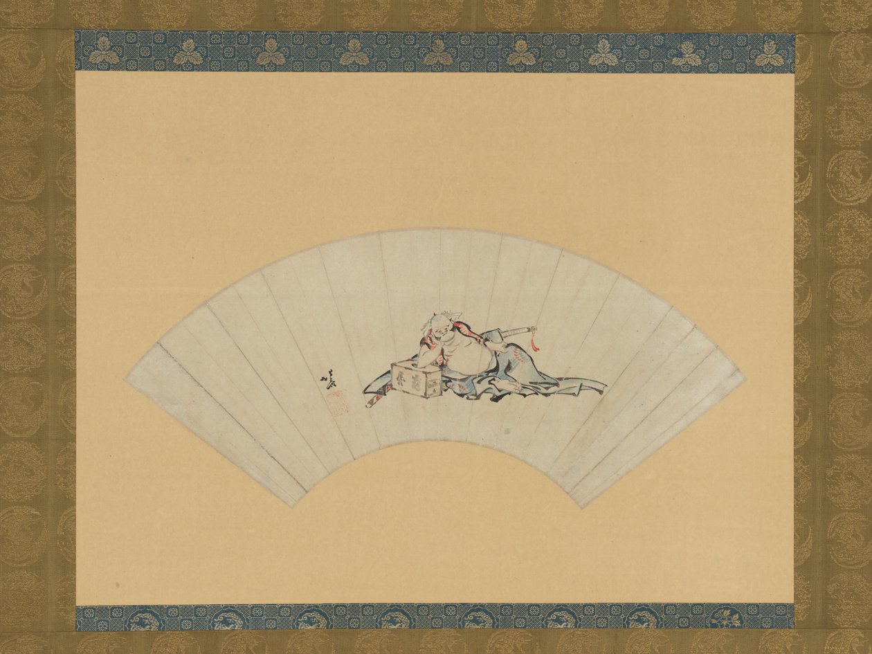 Asaina ubriaca da Katsushika Hokusai