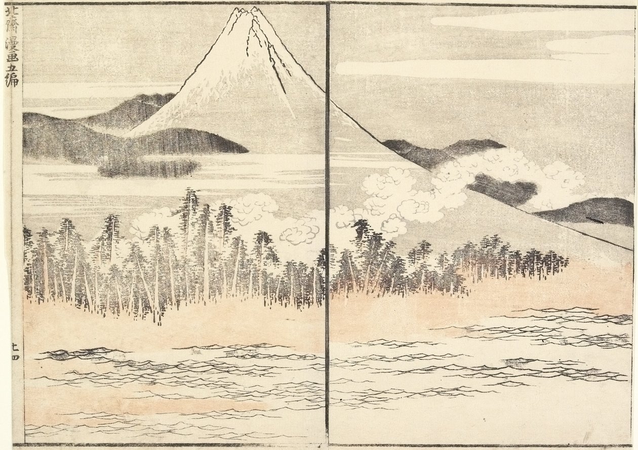 Monte Fuji da Katsushika Hokusai