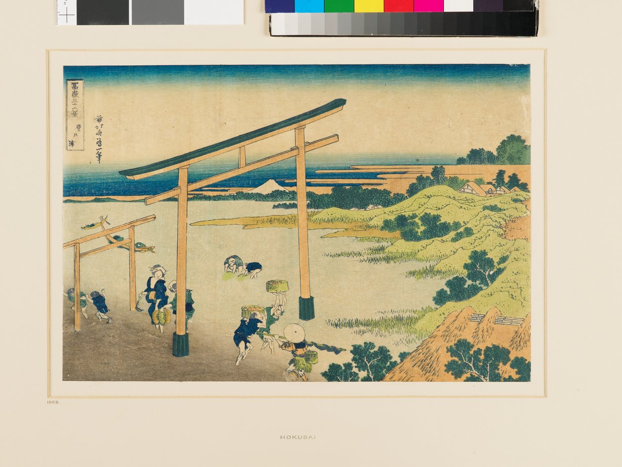 Baia di Noboto da Katsushika Hokusai