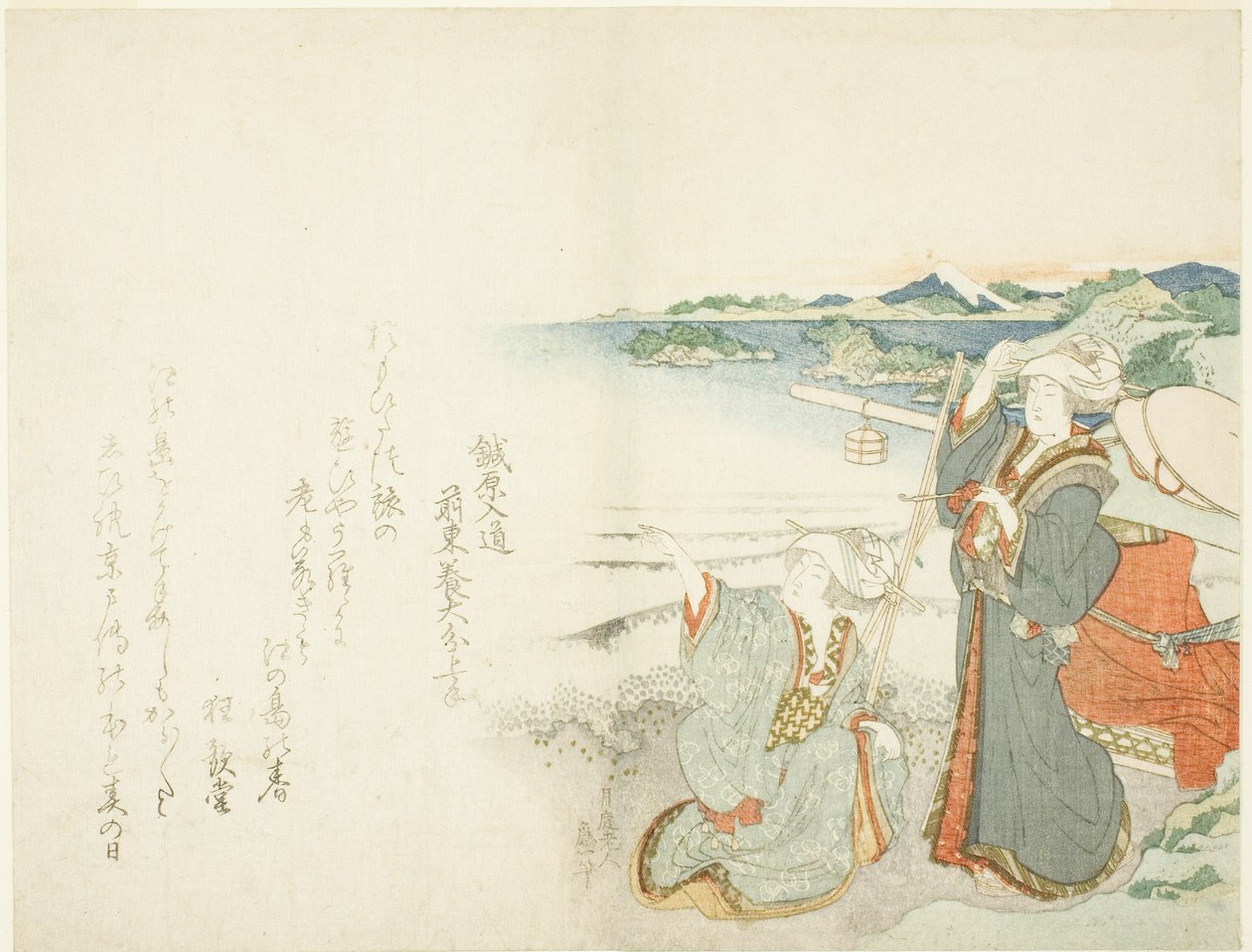Pellegrinaggio a Enoshima da Katsushika Hokusai