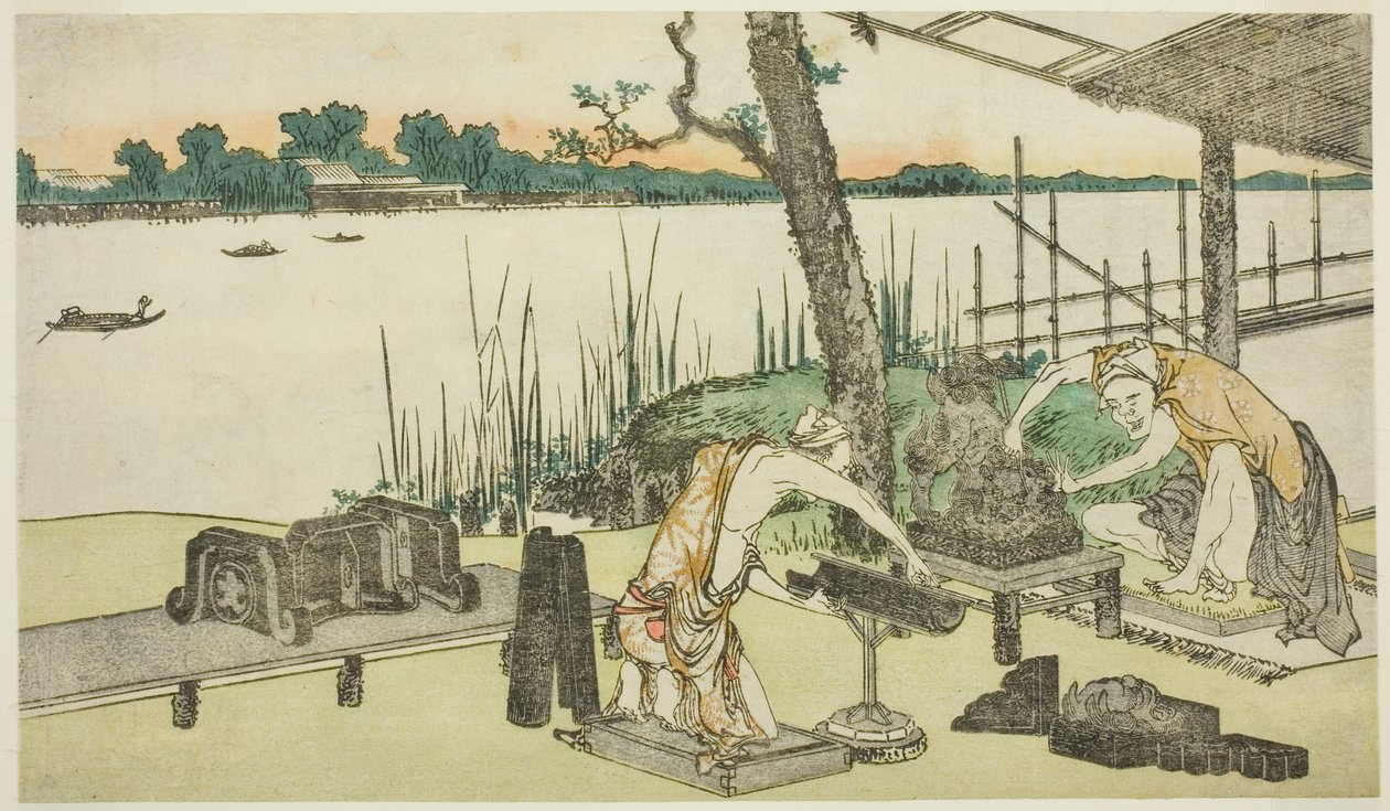 Vasai al lavoro - Imado da Katsushika Hokusai