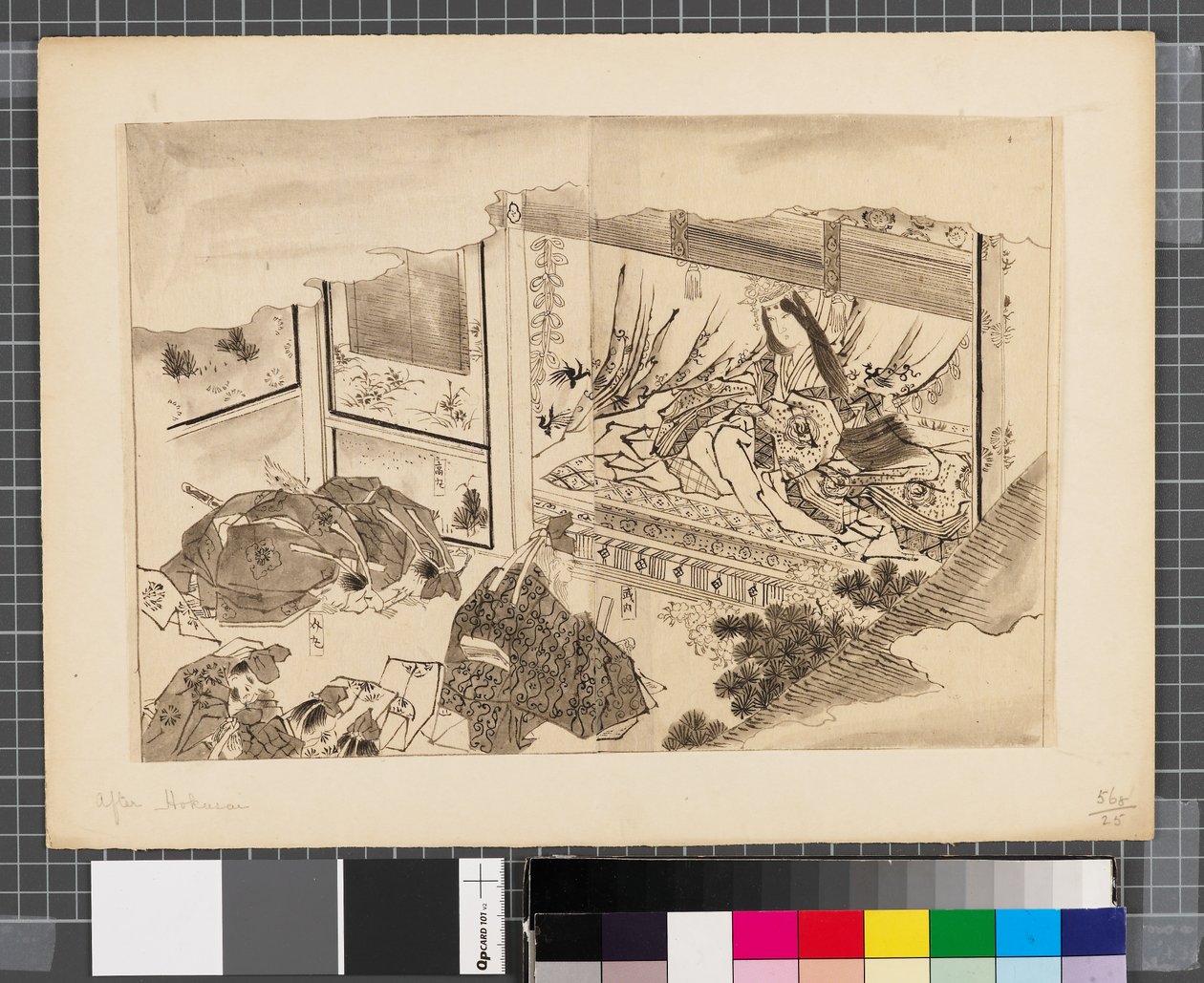 Scene dalla guerra tra Giappone e Corea, fine XVIII-inizio XIX secolo da Katsushika Hokusai