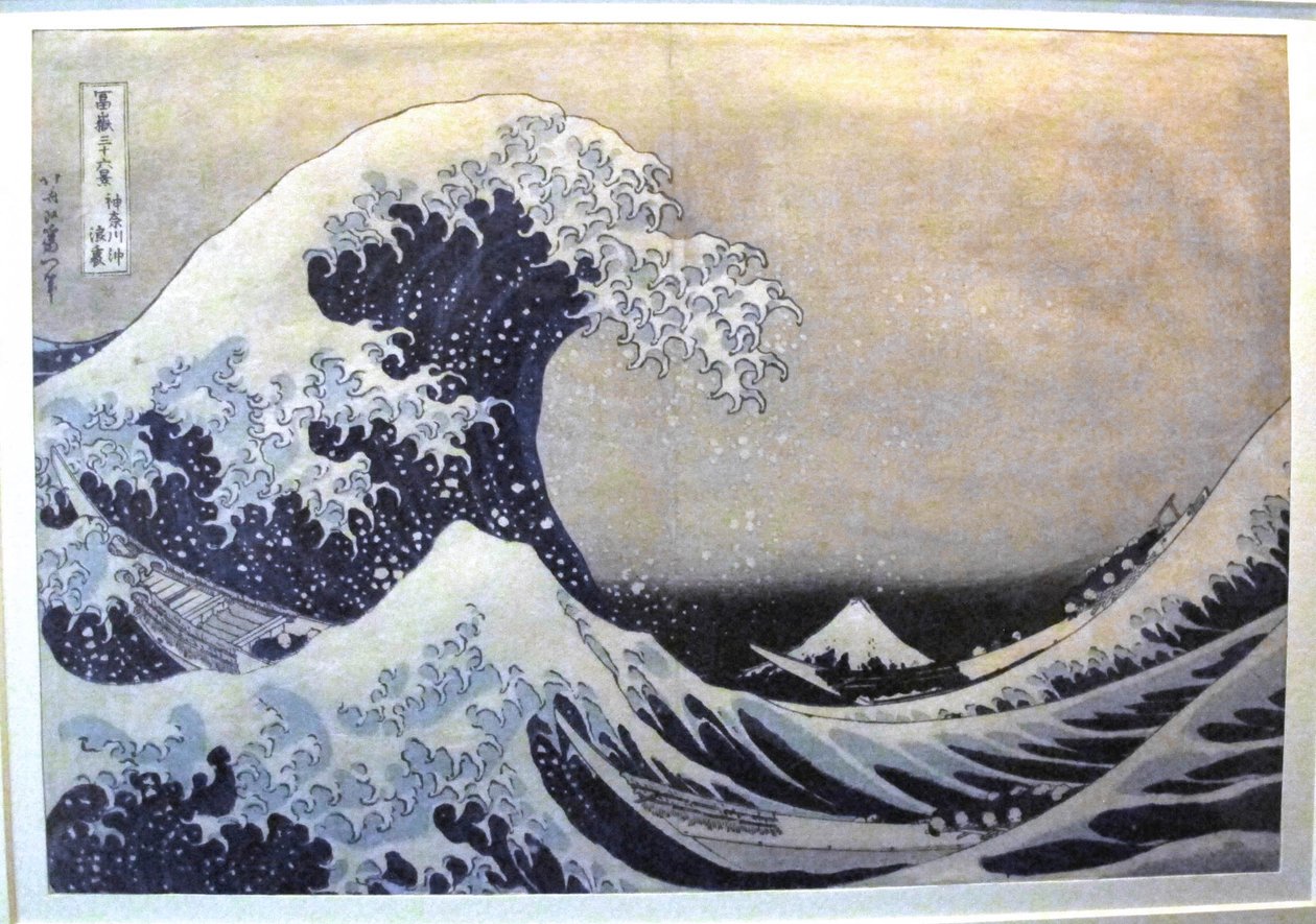 La grande onda al largo di Kanagawa da Katsushika Hokusai