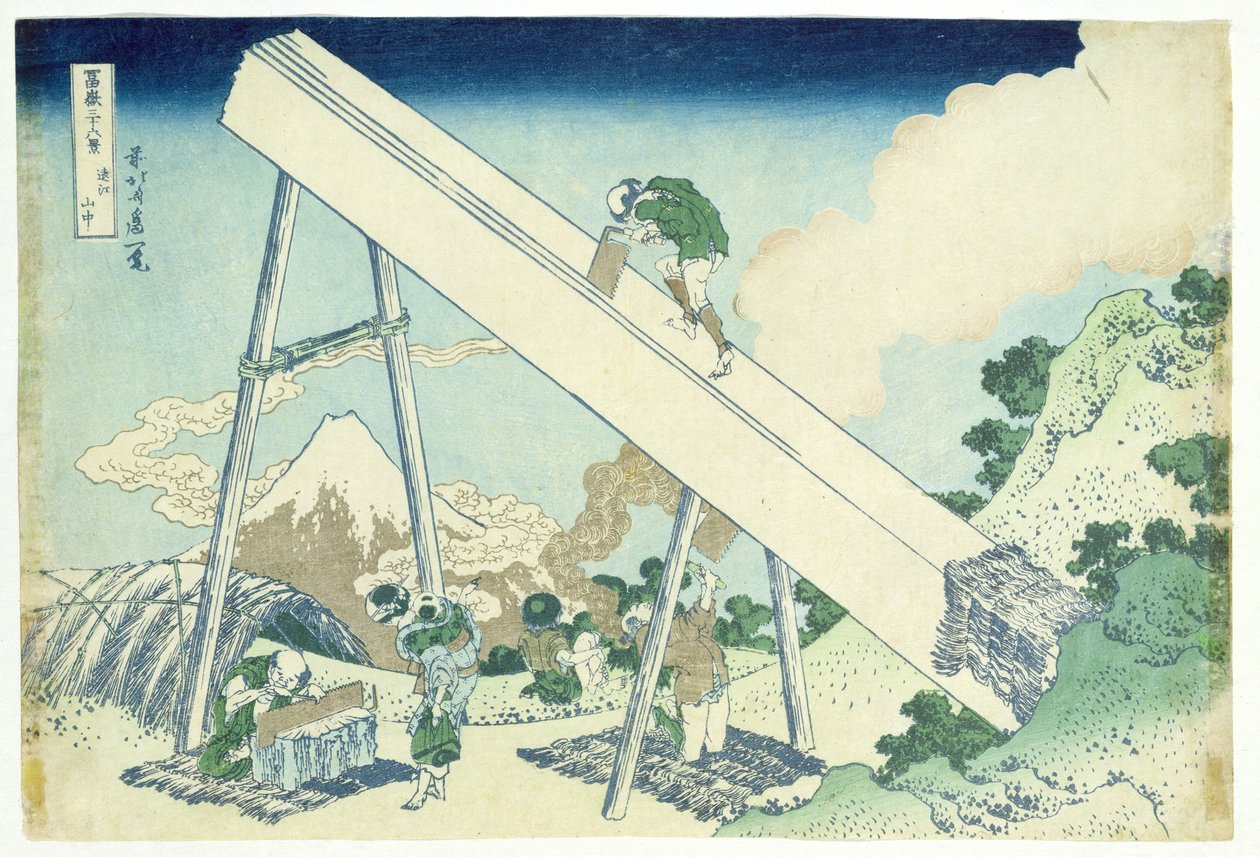 I Segantini da Katsushika Hokusai