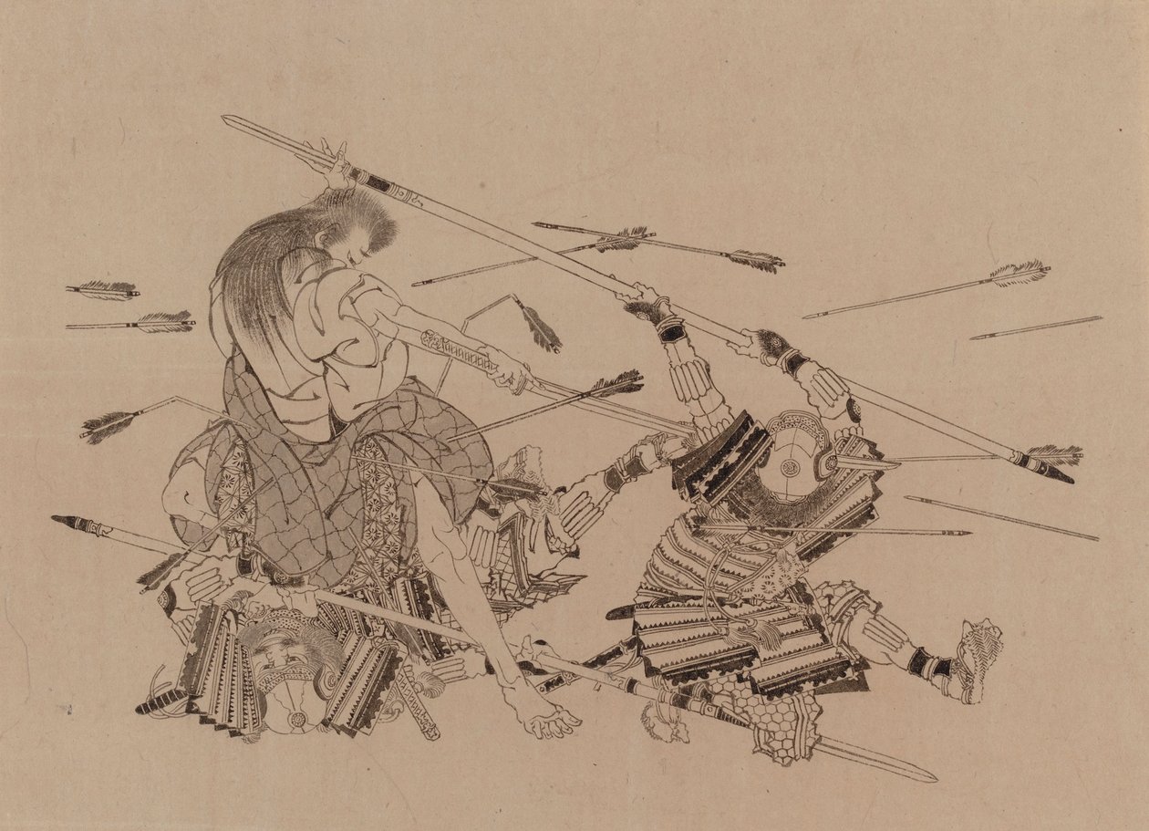 Senza titolo da Katsushika Hokusai