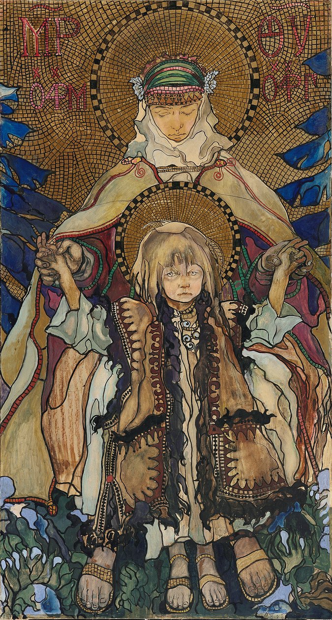 La Madonna Hutsul da Kazimierz Sichulski