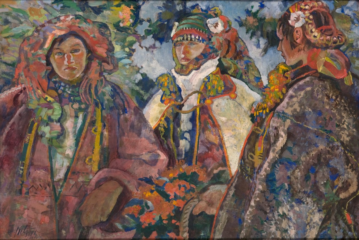 Matrimonio hutsul da Kazimierz Sichulski