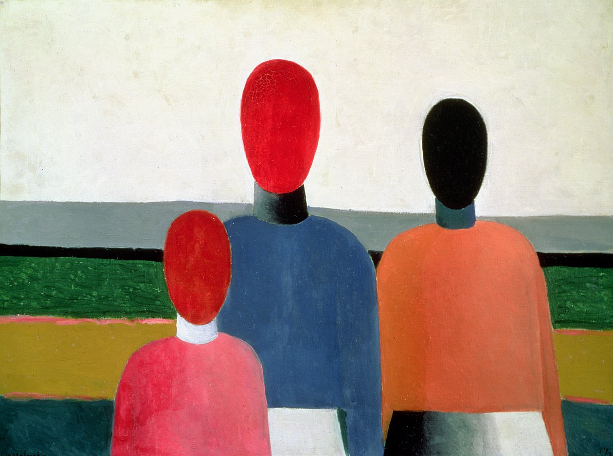 Tre Figure Femminili, 1928-32 da Kazimir Severinovich Malevich