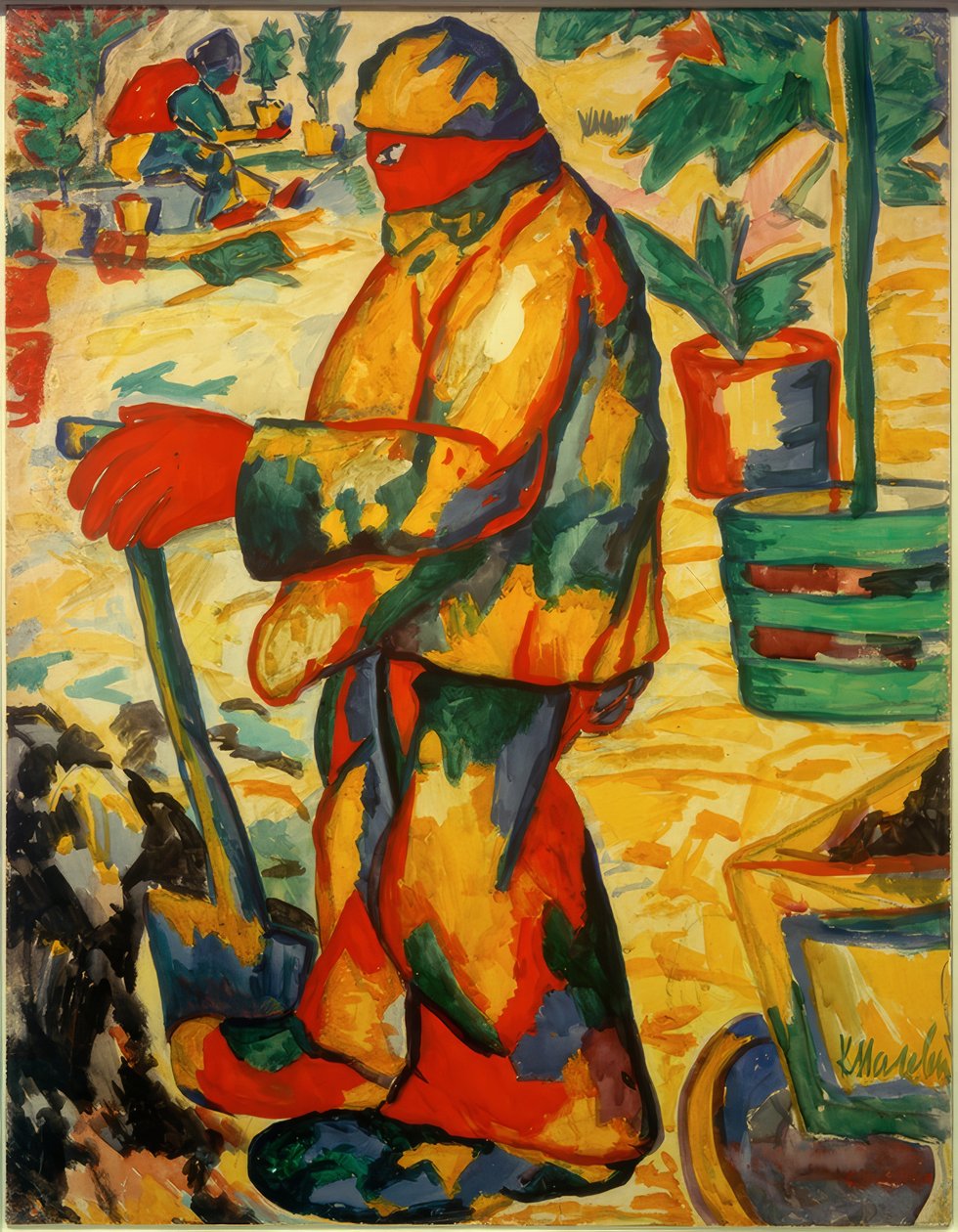 Giardiniere da Kazimir Severinovich Malevich