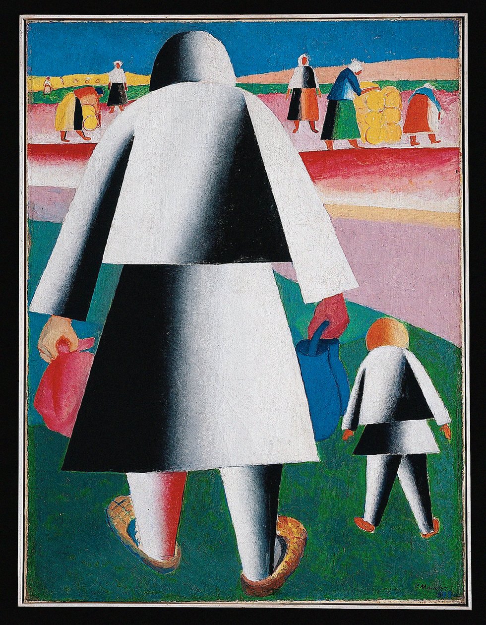 Raccolto (pittura su tela) da Kazimir Severinovich Malevich