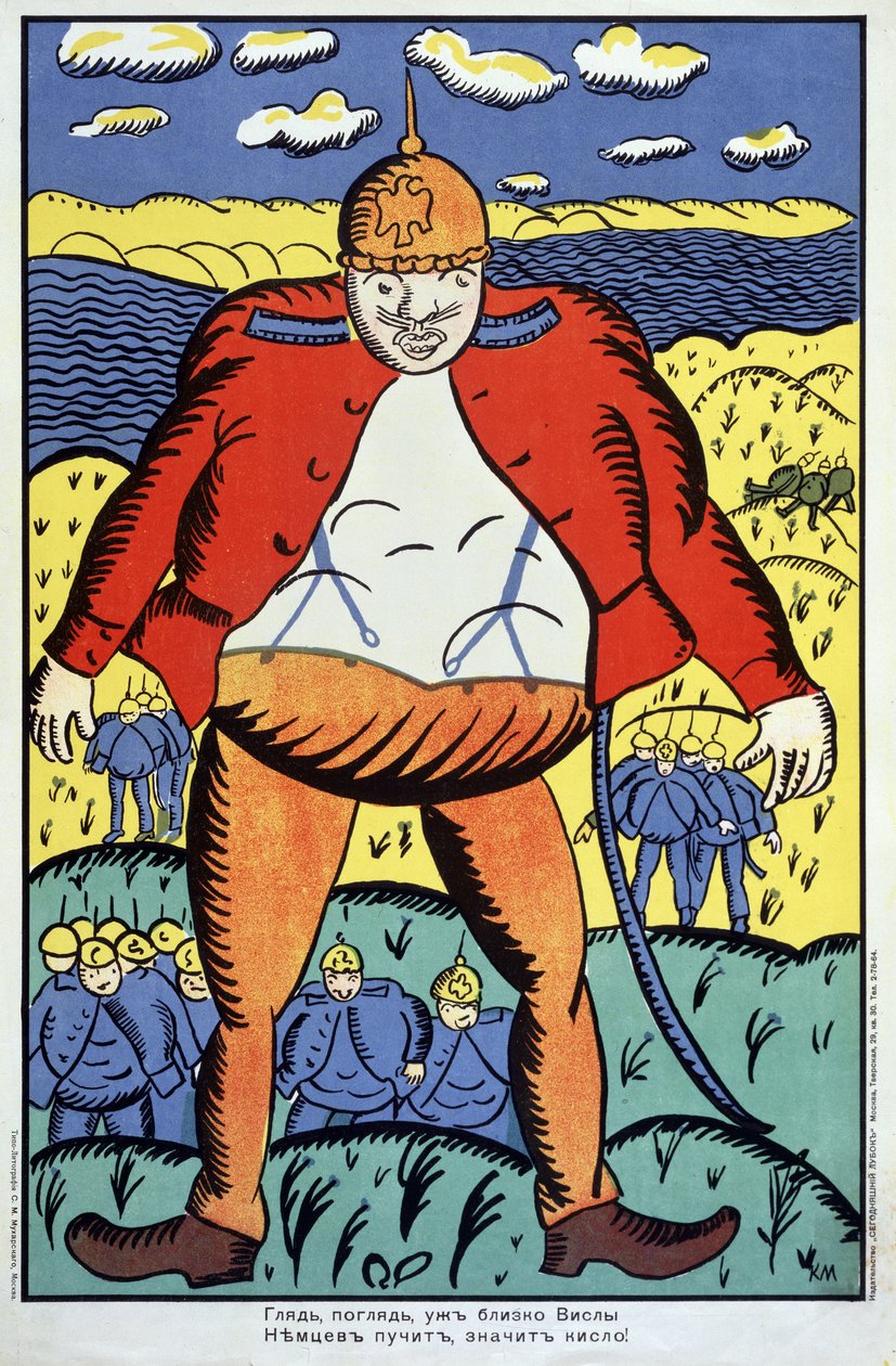 Guarda, la Vistola non è lontana... da Kazimir Severinovich Malevich