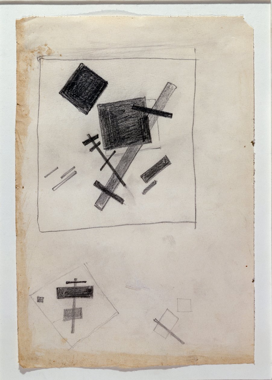 Composizione suprematista da Kazimir Severinovich Malevich