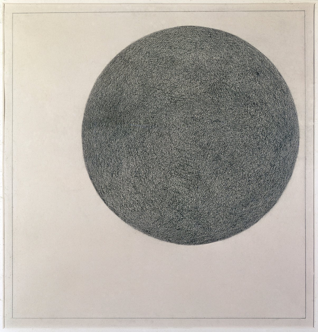 Elemento suprematista: cerchio da Kazimir Severinovich Malevich
