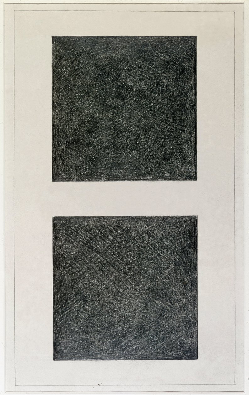 Elemento suprematista: due quadrati da Kazimir Severinovich Malevich