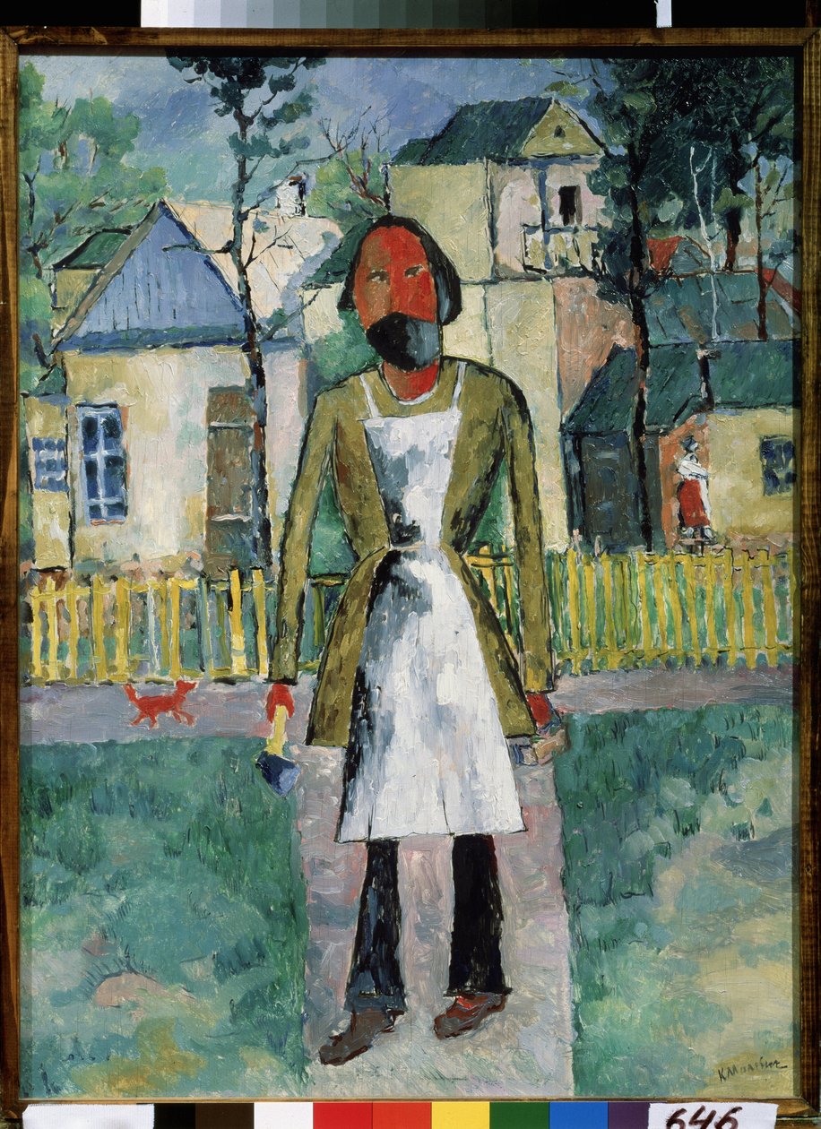 Un carpentiere da Kazimir Severinovich Malevich