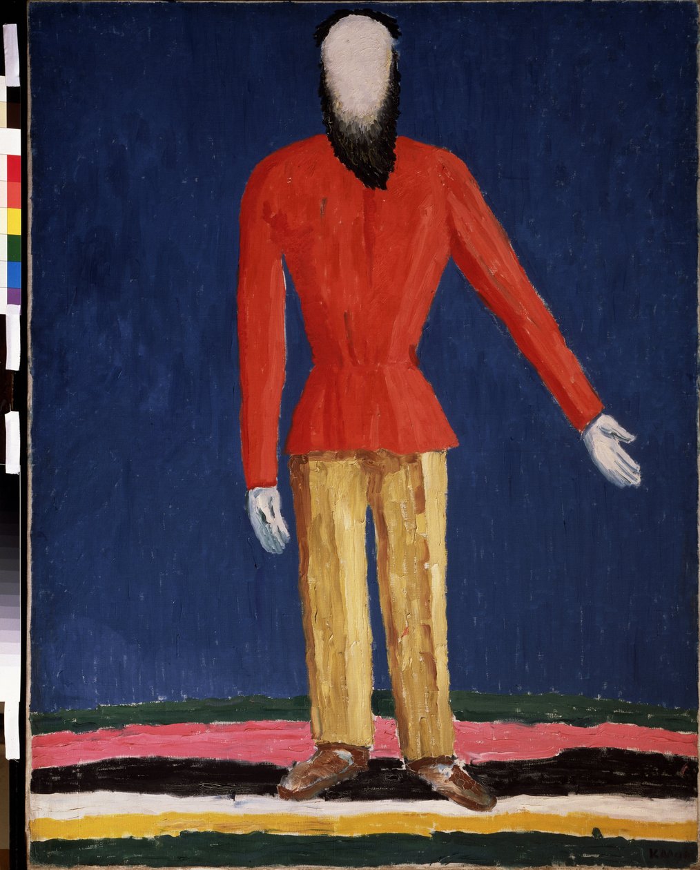 Un contadino da Kazimir Severinovich Malevich
