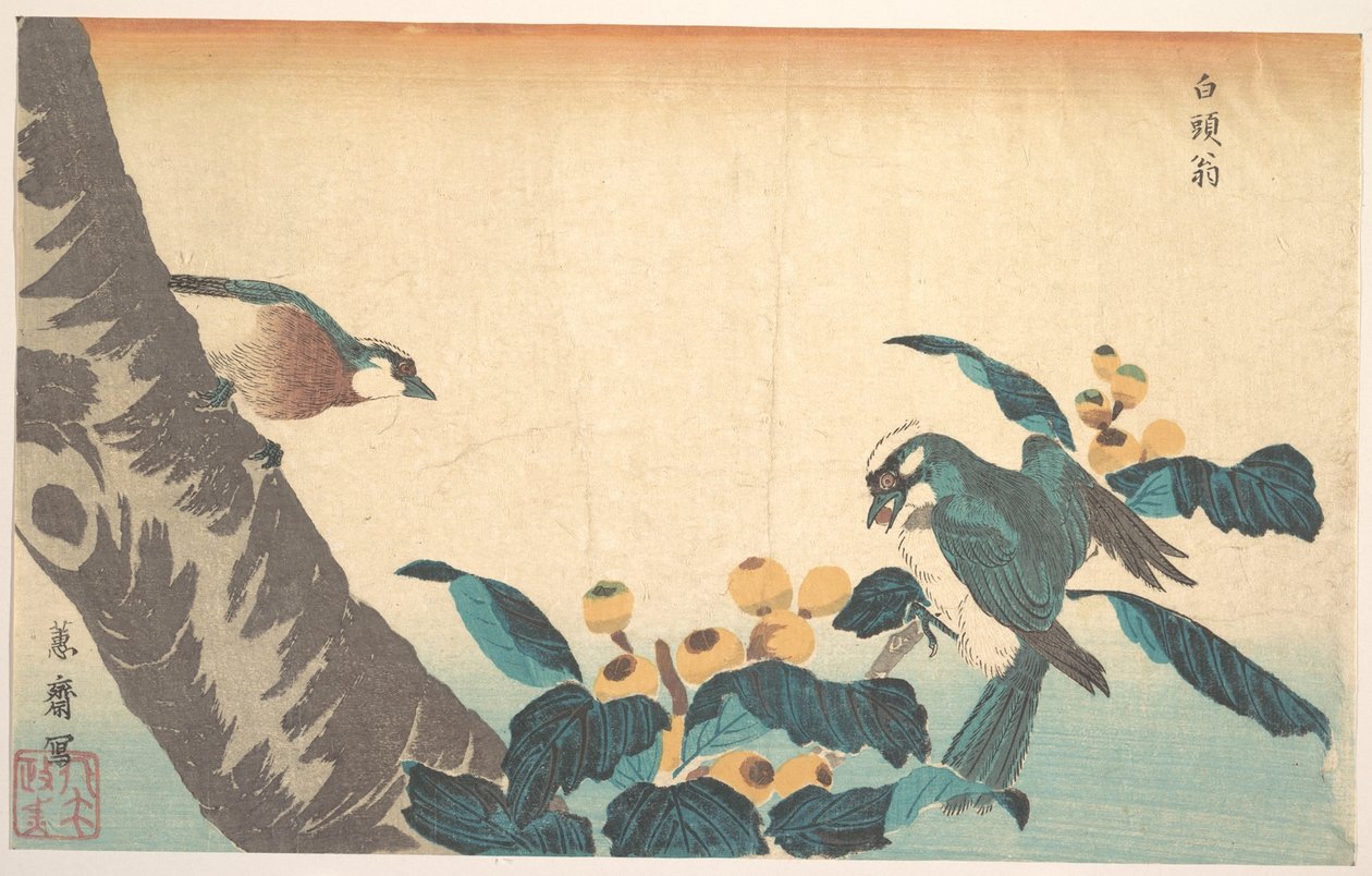 Uccelli e fiori da Keisai Eisen
