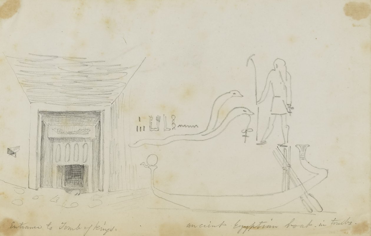 Ingresso della Tomba dei Re, Egitto da Kellogg, Miner Kilbourne