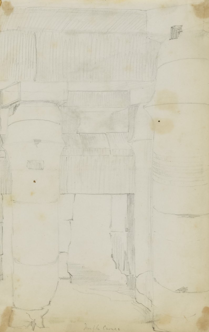 Tempio di Carnac, Egitto da Kellogg, Miner Kilbourne