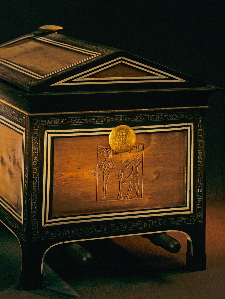 Cassa con pali di trasporto, 2009 da Kenneth Garrett