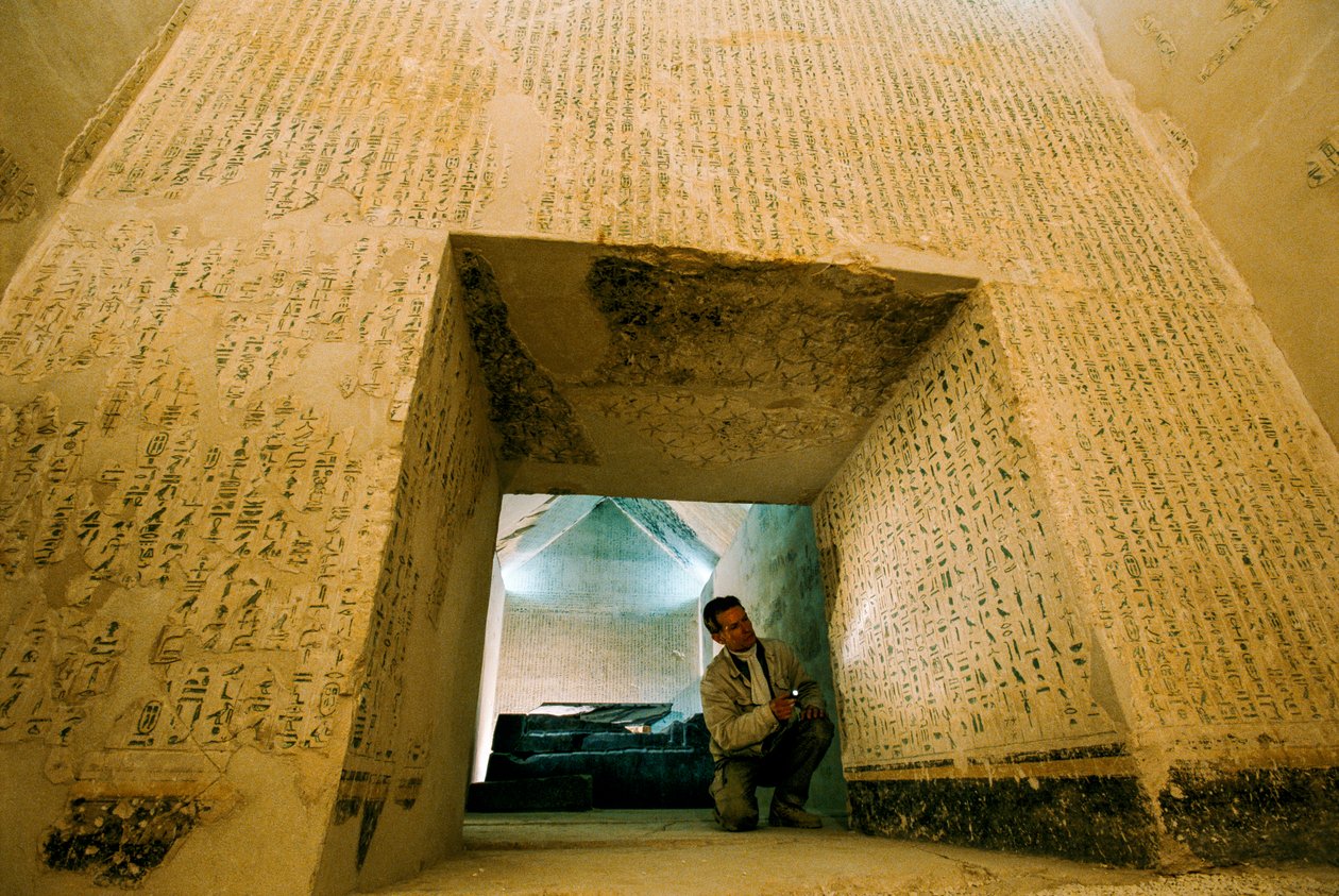 Egitto; Archeologia; Antico Regno; Saqqara, Audran Labrousse, Missione Francese, Pepi I, Tomba da Kenneth Garrett