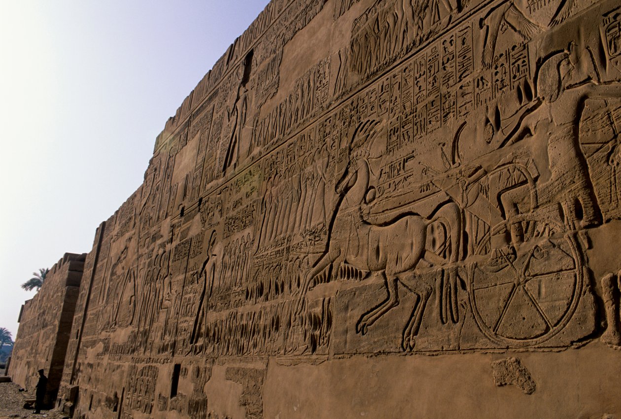 Egitto; mm6741; Battaglia di Qadesh, Ramses II, Tempio di Karnak da Kenneth Garrett
