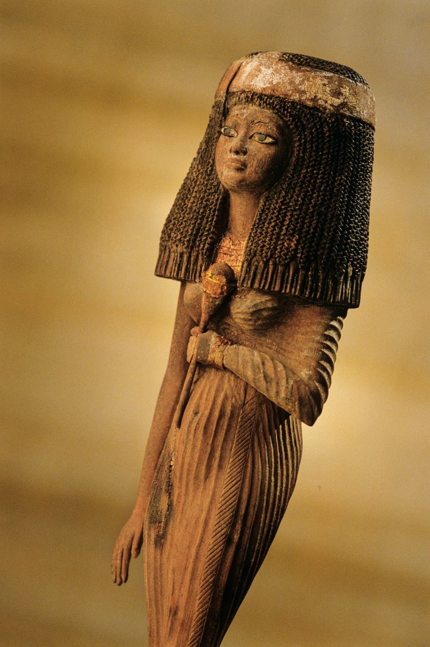 Figura funeraria di Lady Resi; figurina; Regno di Amenhotep III. Resi era figlia di, 2009 (foto) da Kenneth Garrett
