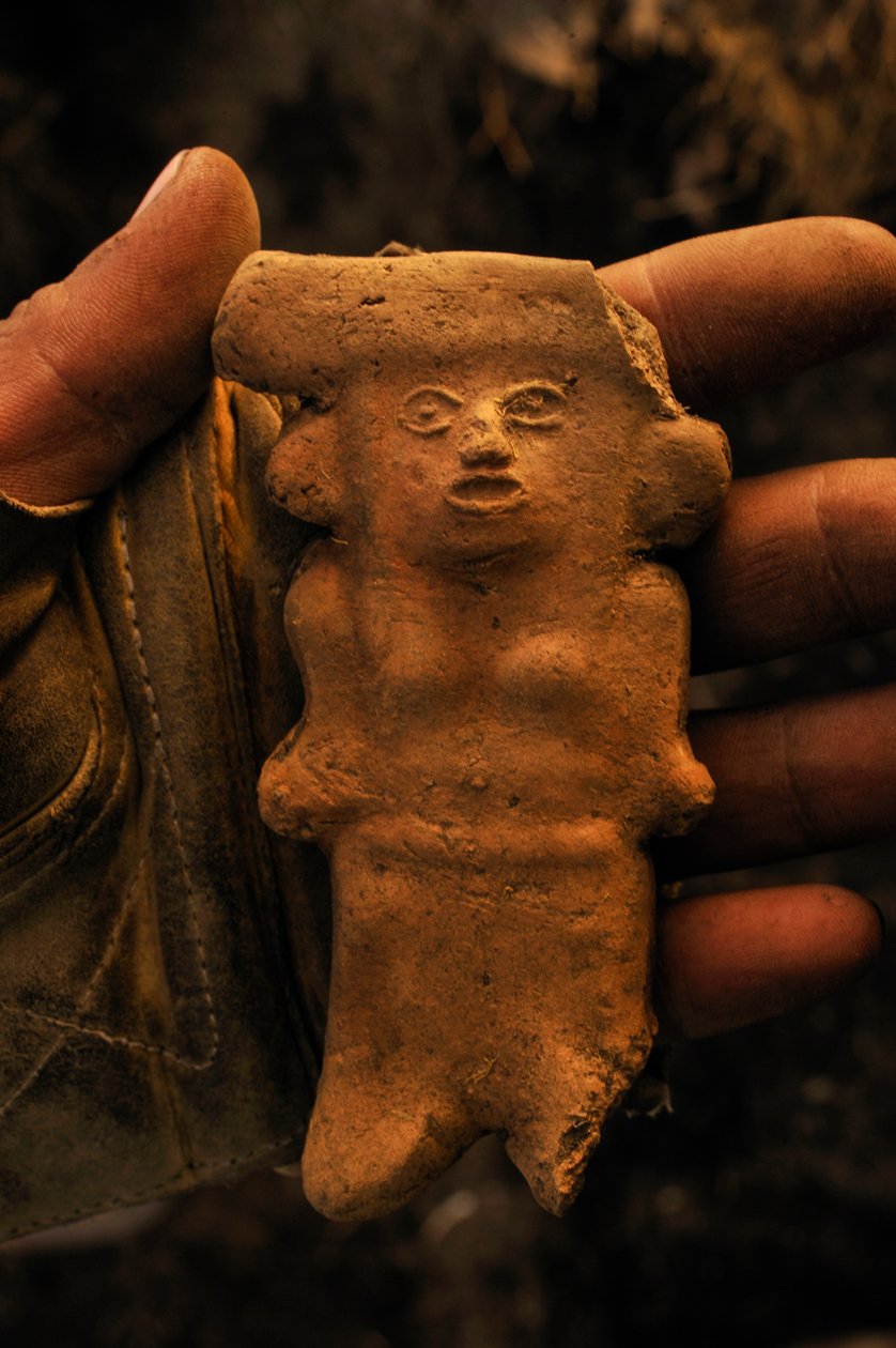 Grandi Aztechi; MM7677; Città del Messico; Messico; Azteco; Monte Tlaloc; Tempio di Tlaloc; 2008 (foto) da Kenneth Garrett