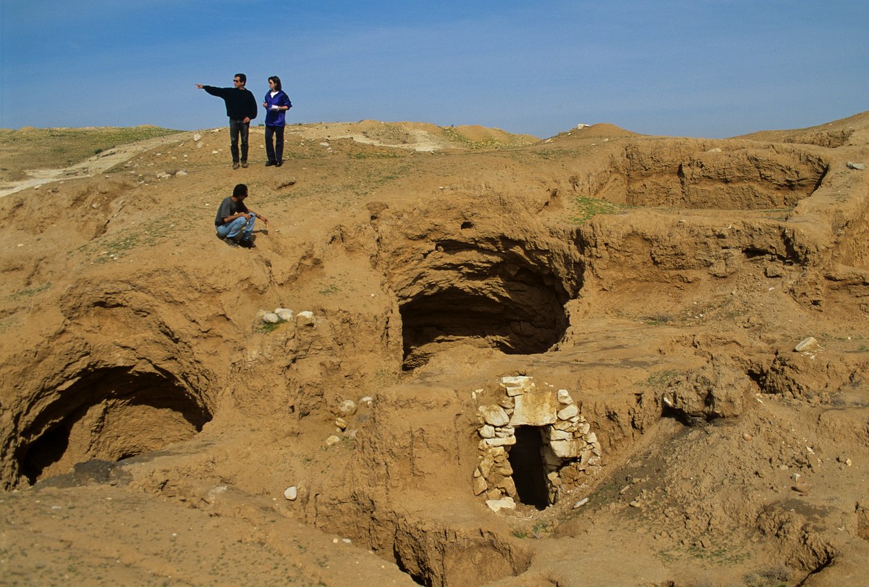 Shiqmim, c 4200 a.C., villaggio dell