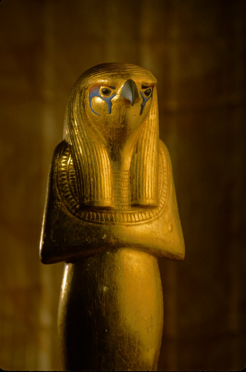 Statua di Horus il Vecchio, Herwer, KV 62, 2009 da Kenneth Garrett