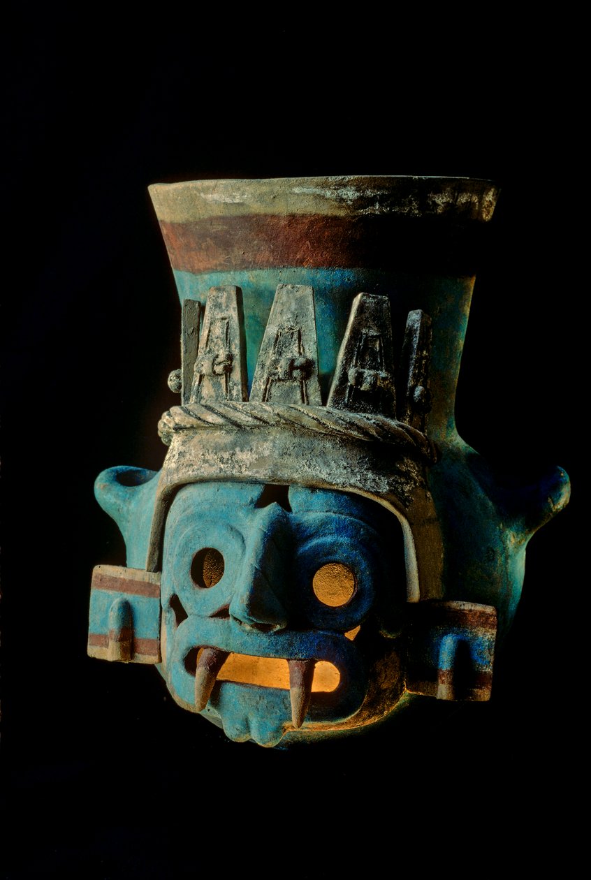 Tenochtitlan, Templo Mayor, Azteco, Città del Messico, Grande Tempio degli Aztechi, 2010 (foto) da Kenneth Garrett