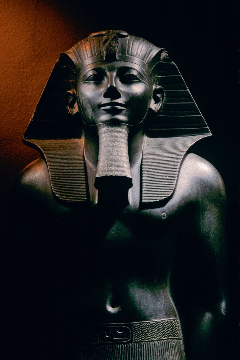 Thutmosis III, statua, Museo di Luxor, Egitto, Nuovo Regno da Kenneth Garrett