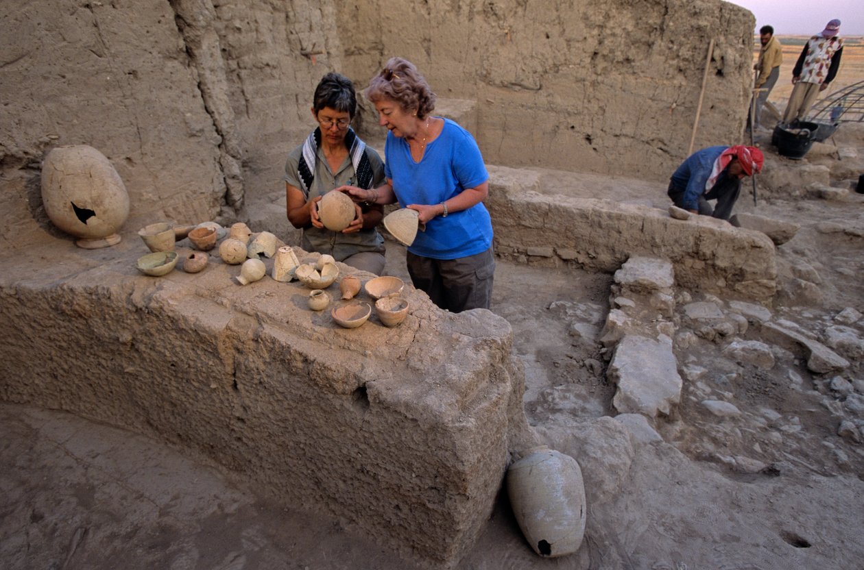 Urkesh, Impero Hurrita, Siria, 2400 a.C., 2004 (foto) da Kenneth Garrett