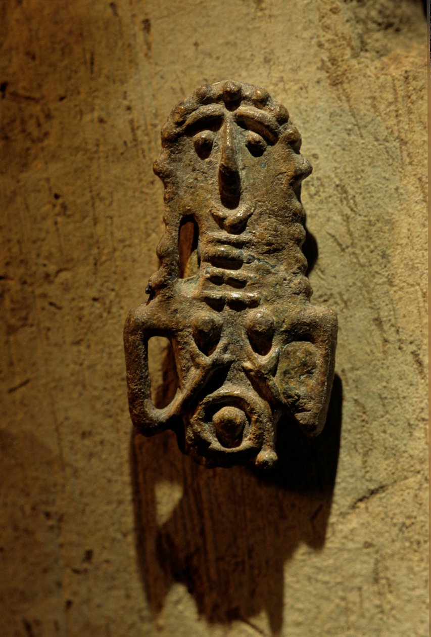 Urkesh, Impero Hurrita, Siria, 2400 a.C., Giorgio Buccellati, sigillo della figura femminile della balia Zamena, 2004 da Kenneth Garrett