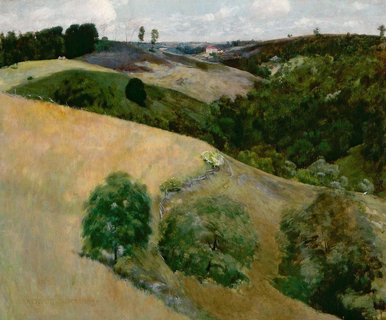 Ombre volanti, 1883 da Kenyon Cox