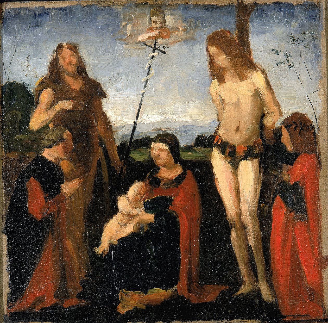 After Boltraffio, "Sacra Conversazione" da Kenyon Cox