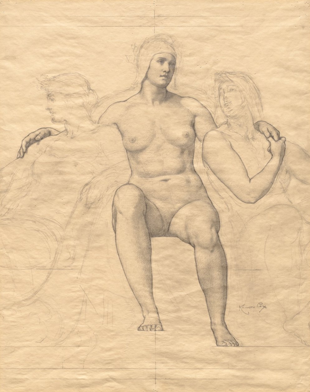 Figure femminili allegoriche da Kenyon Cox