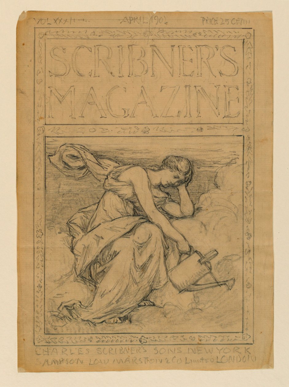 Progetto per copertina di rivista, Scribner