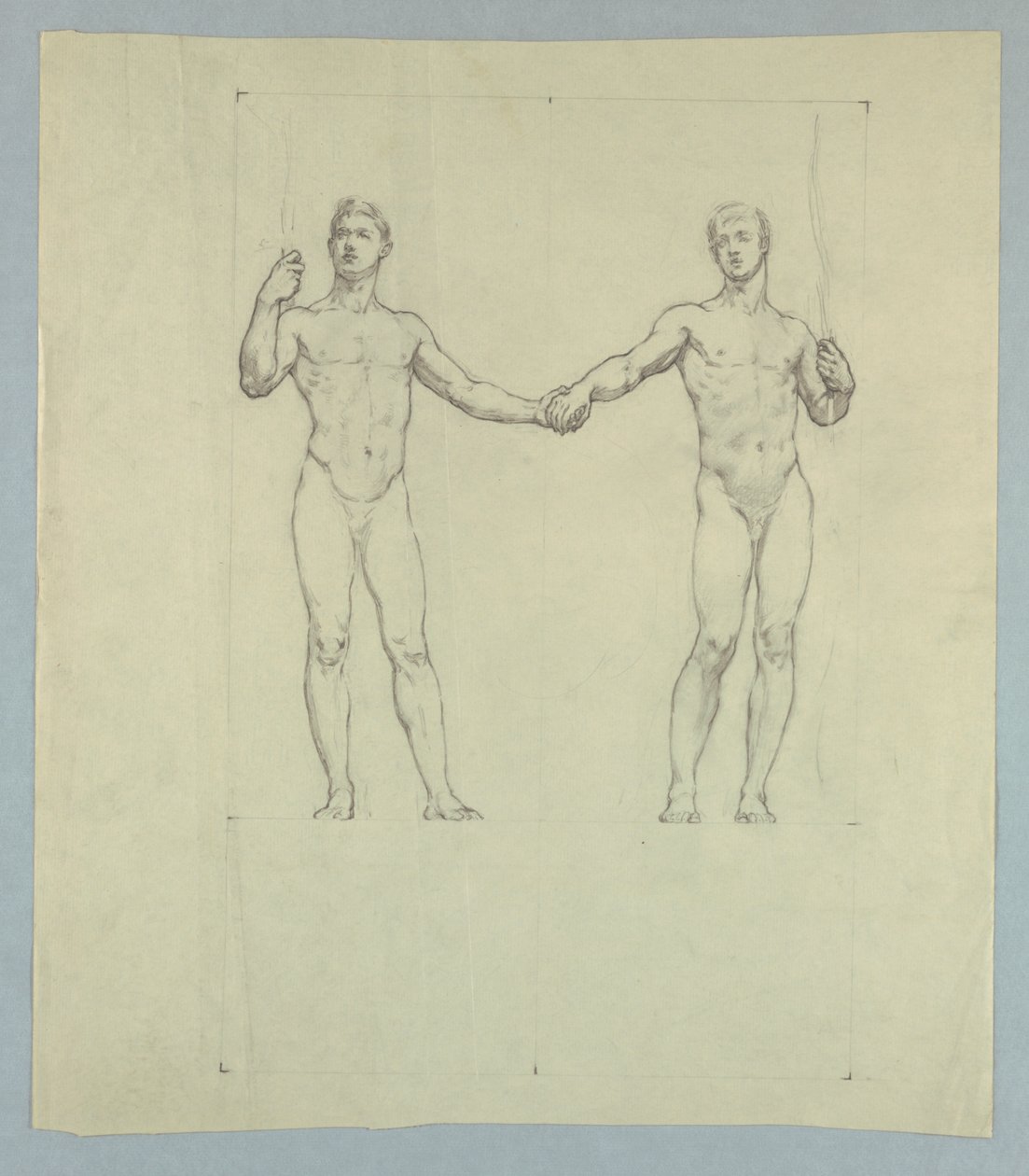 Studio di Figura per il Sigillo del University Club, New York da Kenyon Cox