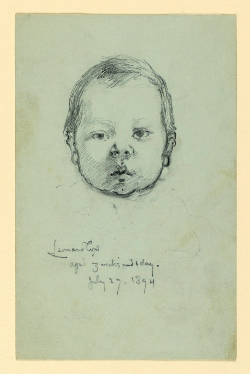 Ritratto di Leonard Cox da Kenyon Cox