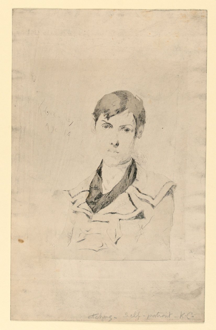 Autoritratto da Kenyon Cox