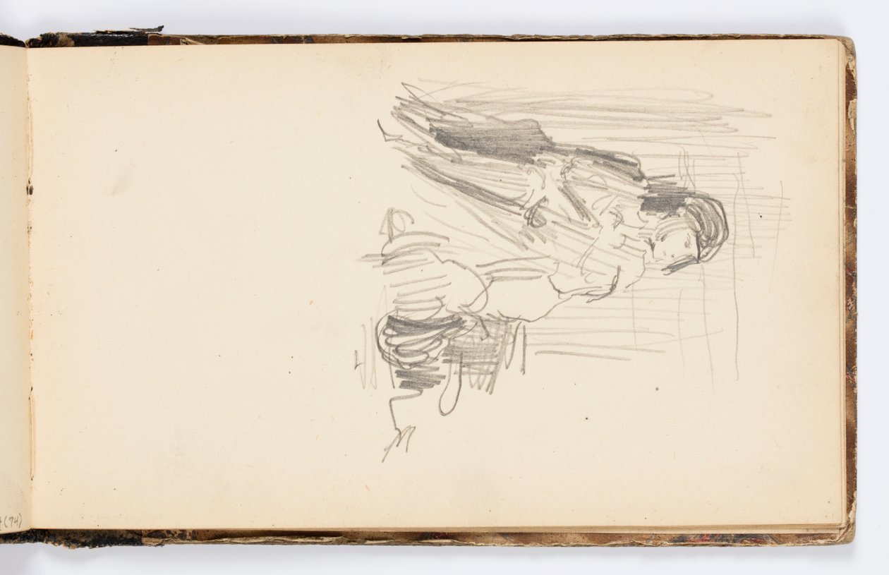 Pagina di taccuino da Kenyon Cox