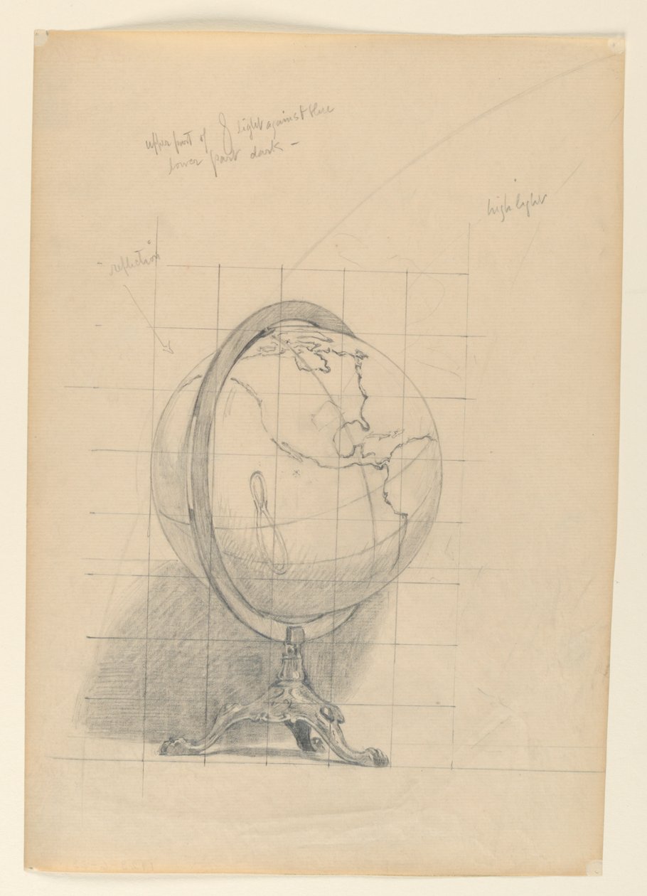 Studio per "Matematica," "Le Scienze," Biblioteca del Congresso, Washington D.C. da Kenyon Cox
