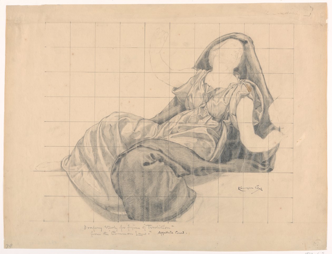 Studio per "La Legge Comune," "Il Regno della Legge," Corte d